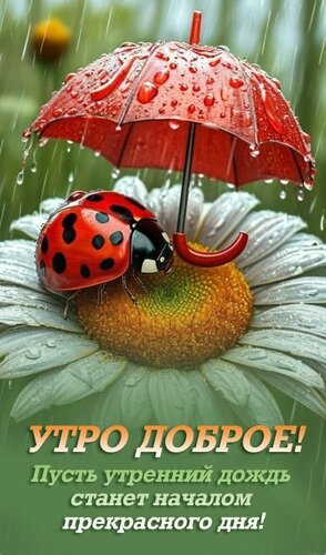 Открытка утро доброе