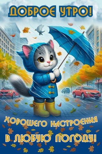 Открытка Доброе утро