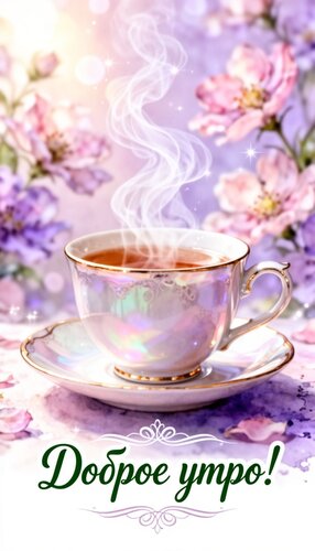 Открытка Доброе утро