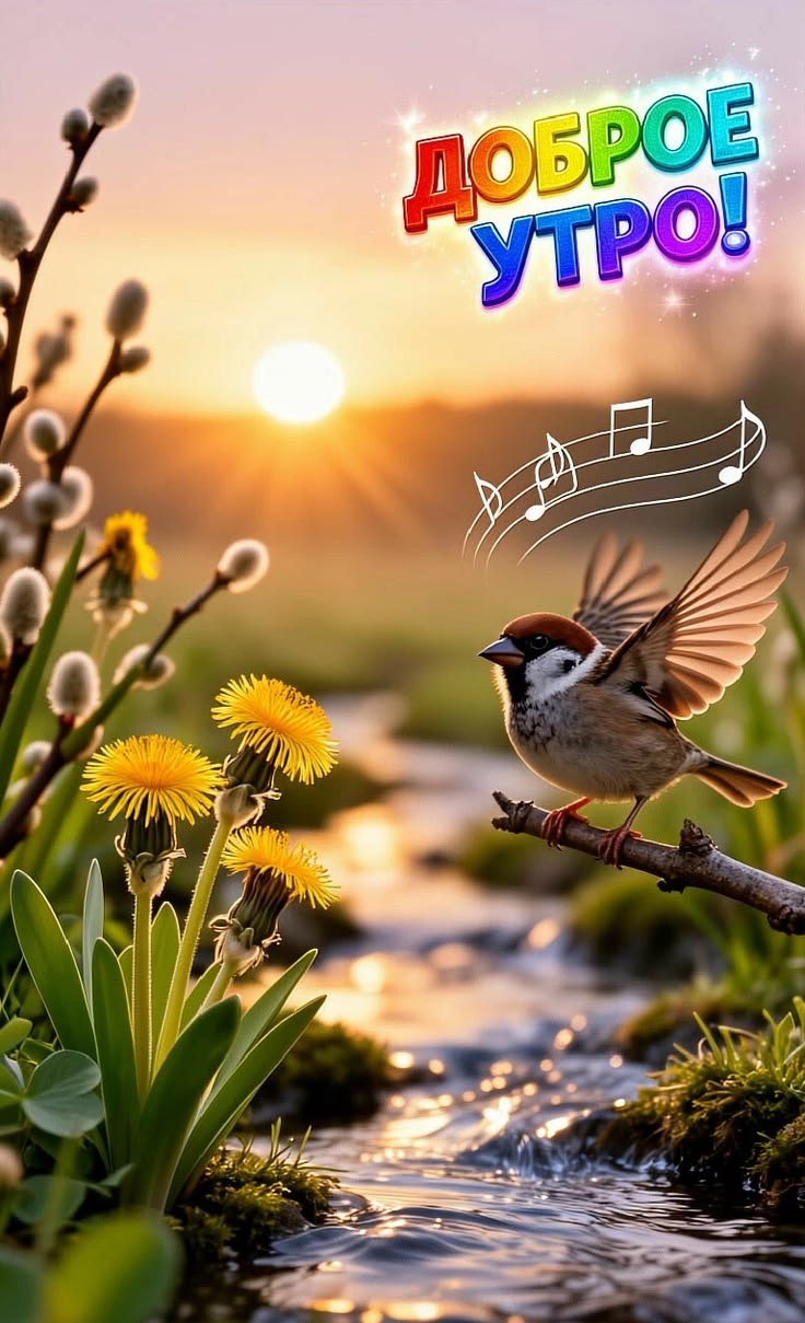 Открытка Доброе утро