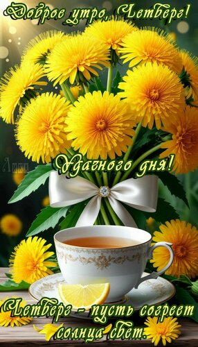 Открытка Четверг