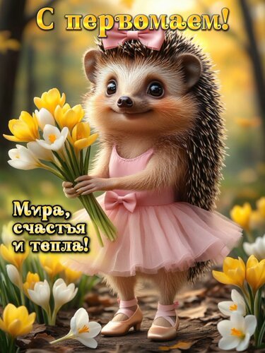 Открытка С первомаем!
