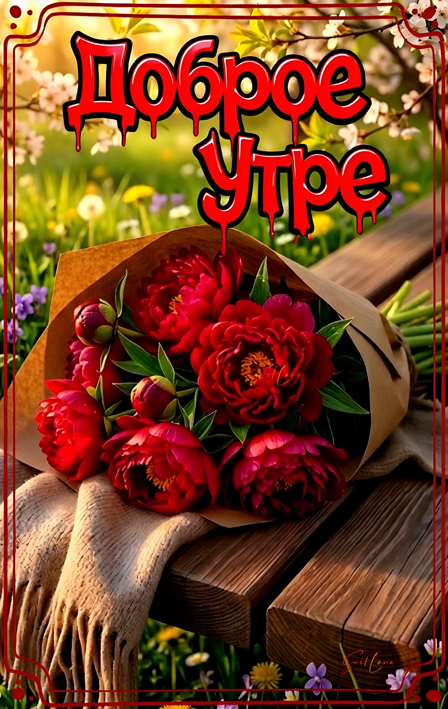 Открытка Доброе утро