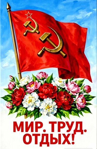 Открытка 1МАЯ