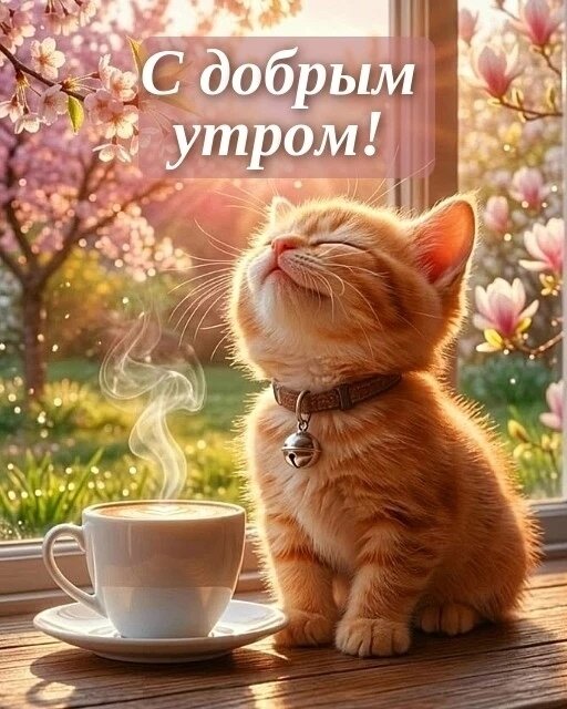 Открытка Доброе утро