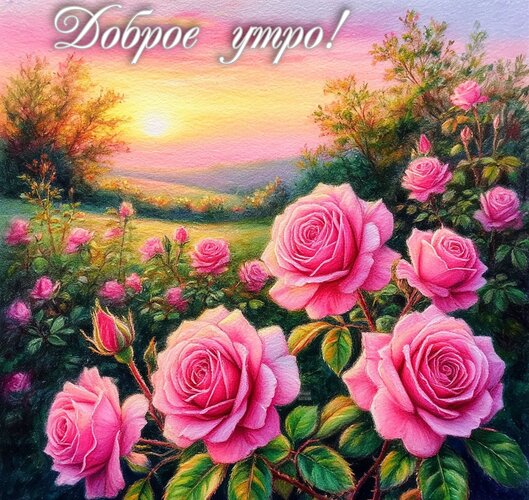 Открытка Доброе утро!