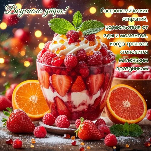 Открытка Вкусного утра!