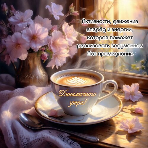 Открытка Динамичного утра!