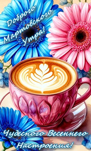Открытка Доброе УТРО!