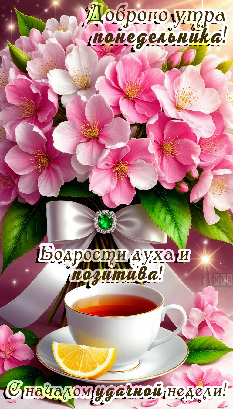 Открытка Понедельник