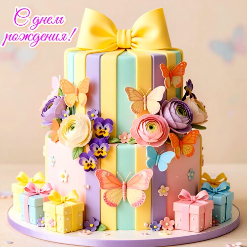 Открытка С днем рождения!