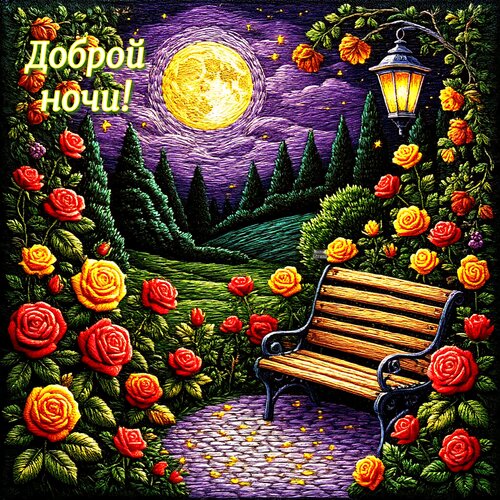 Открытка Доброй ночи!