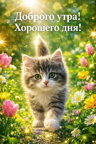 Открытка доброе утро