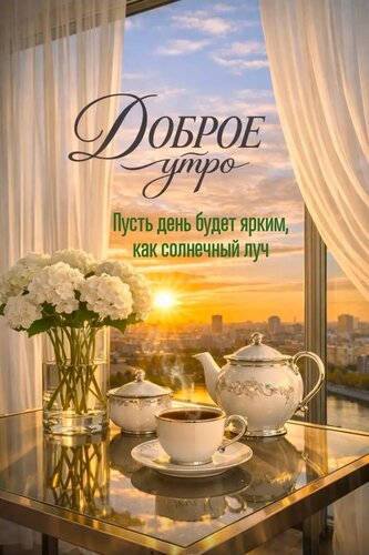 Открытка Пусть день будет ярким, как солнечный луч