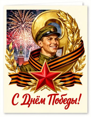Открытка День Победы