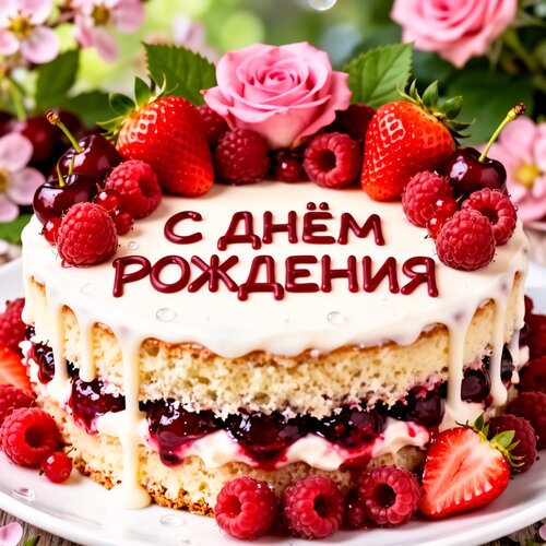 Открытка С днем рождения