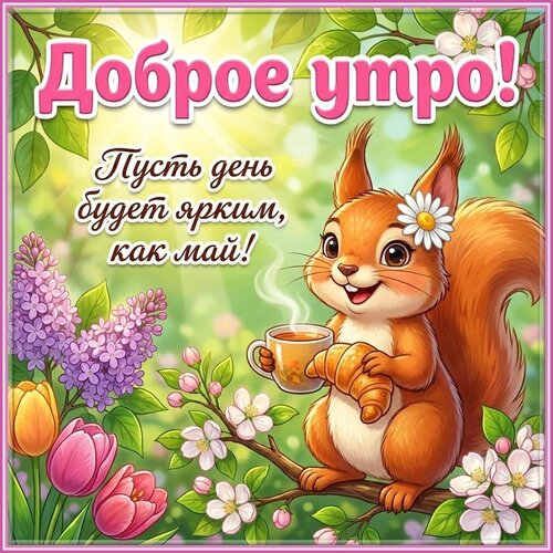 Открытка Доброе утро