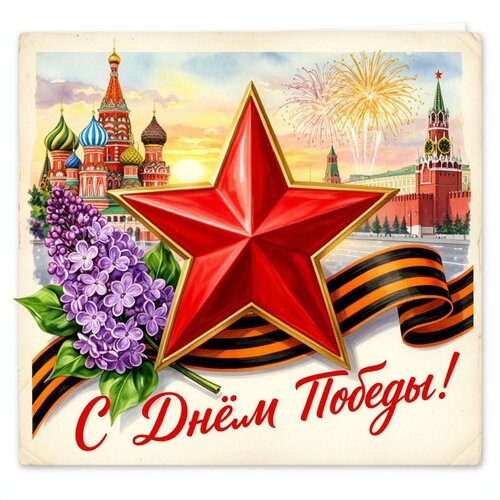 Открытка День Победы
