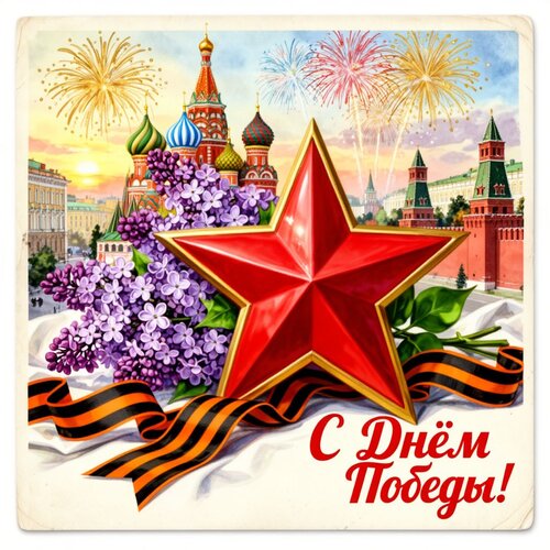 Открытка День Победы