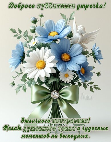 Открытка Суббота