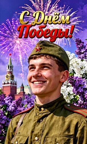 Открытка День Победы!