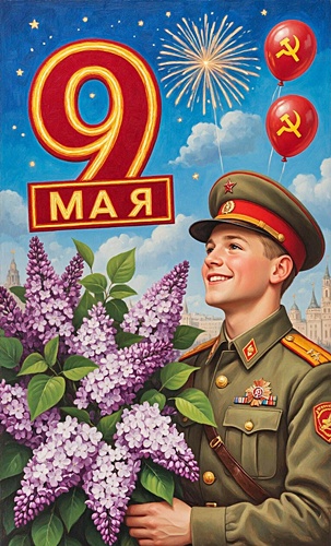 Открытка День Победы!