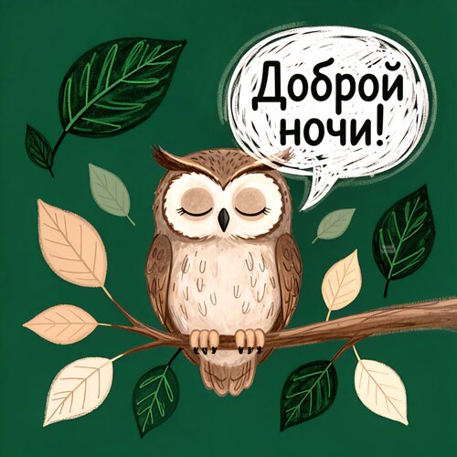 Открытка Доброй ночи!