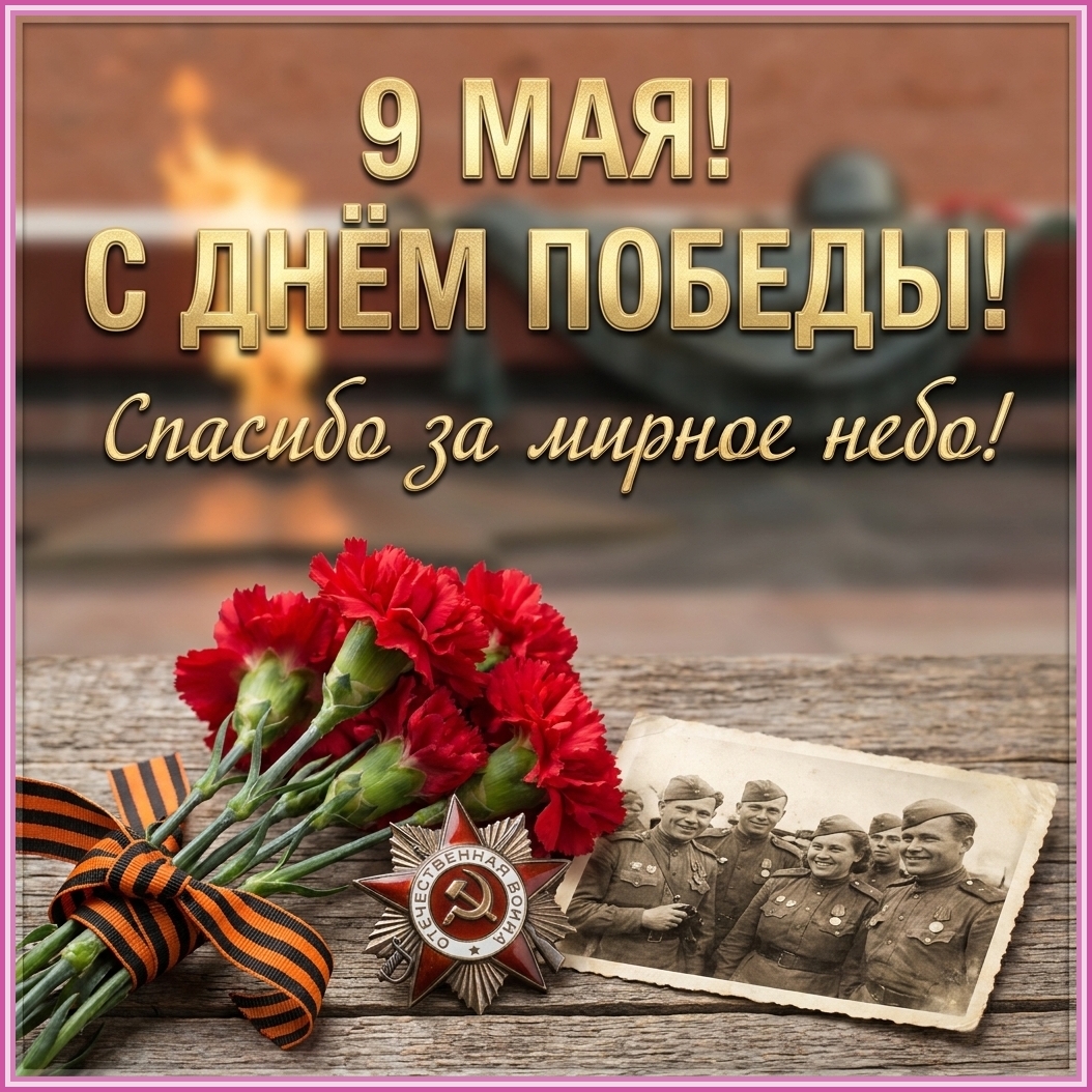 Открытка 9 мая