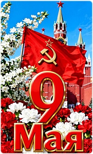 Открытка ДЕНЬ ПОБЕДЫ!