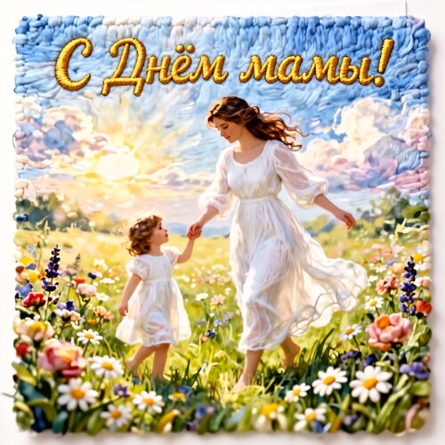 Открытка С днем мамы!
