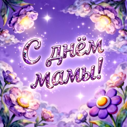 Открытка С днем мамы!
