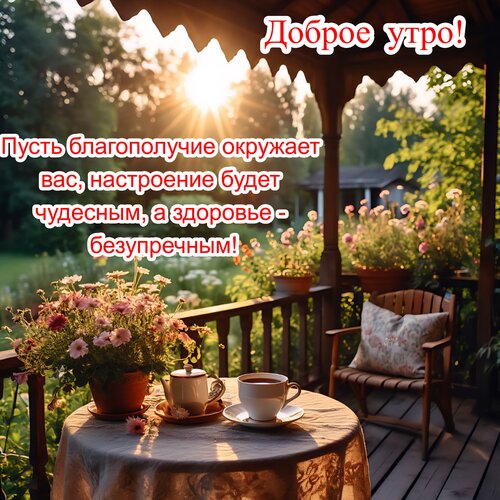 Открытка Доброе утро!