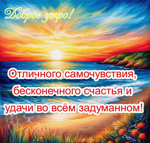Открытка Доброе утро!