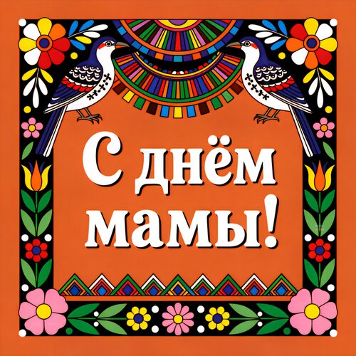 Открытка С днем мамы!