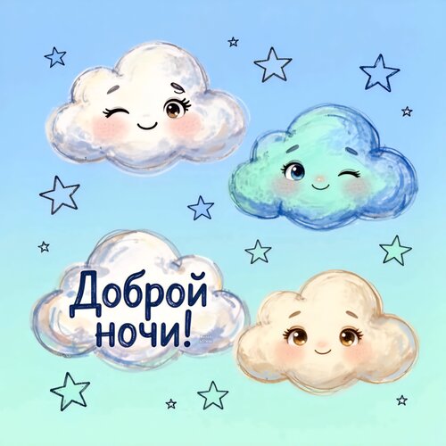 Открытка Доброй ночи!