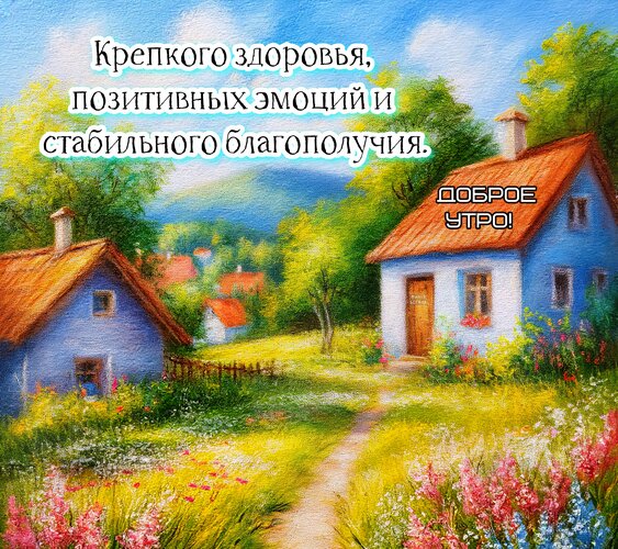 Открытка Доброе утро!