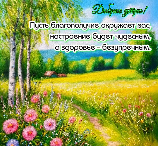 Открытка Доброе утро!