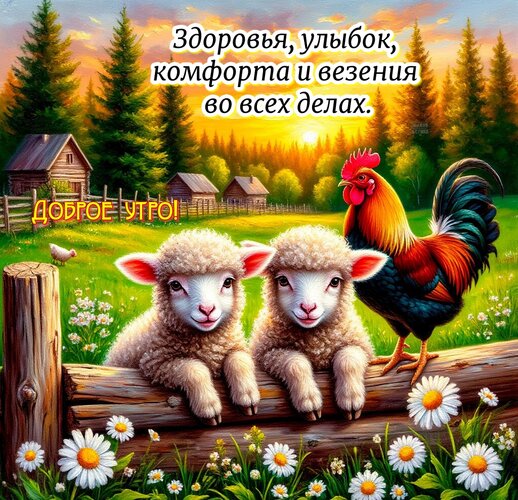Открытка Доброе утро!