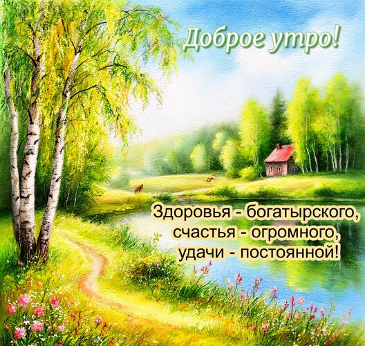 Открытка Доброе утро!