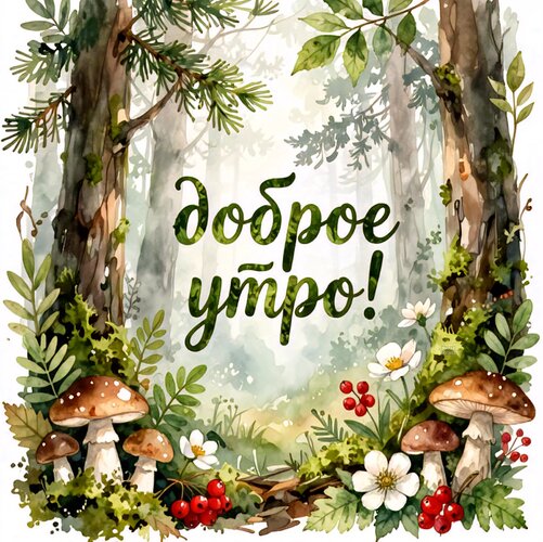 Открытка доброе утро!