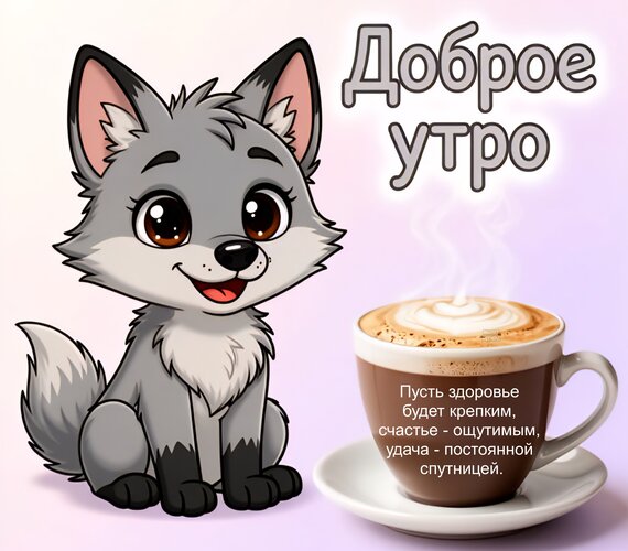 Открытка Доброе утро