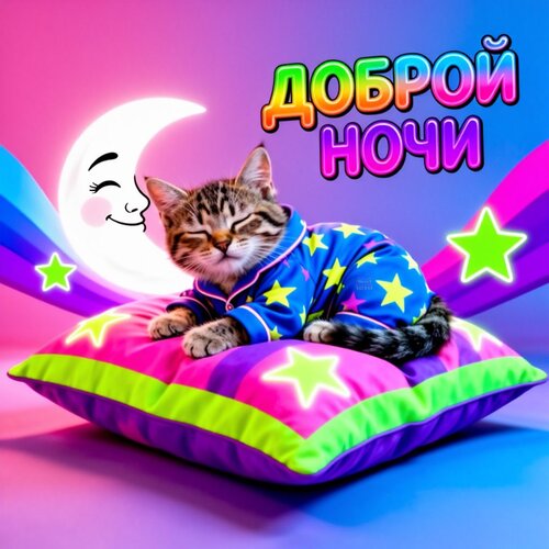 Открытка Доброй ночи