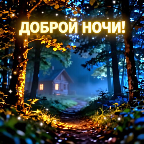 Открытка Доброй ночи!