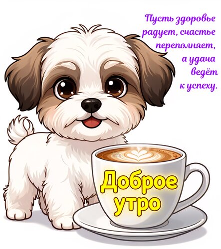 Открытка Доброе утро