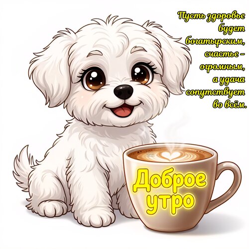 Открытка Доброе утро