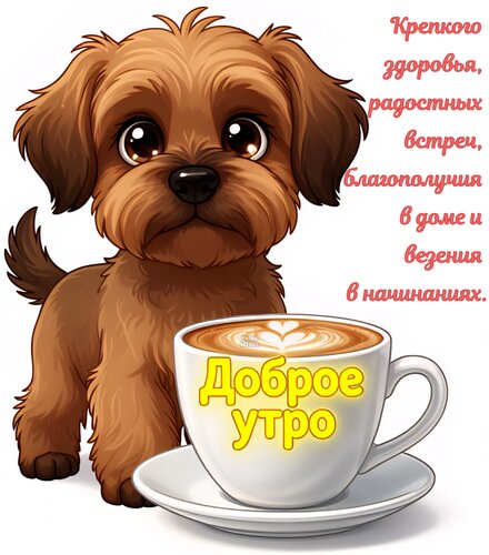 Открытка Доброе утро