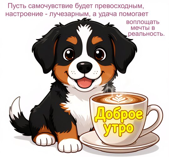 Открытка Доброе утро