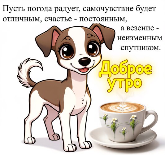 Открытка Доброе утро