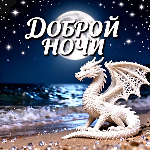 Открытка Доброй ночи
