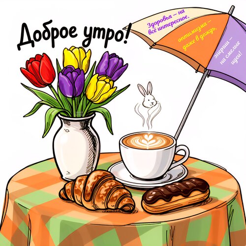 Открытка Доброе утро!